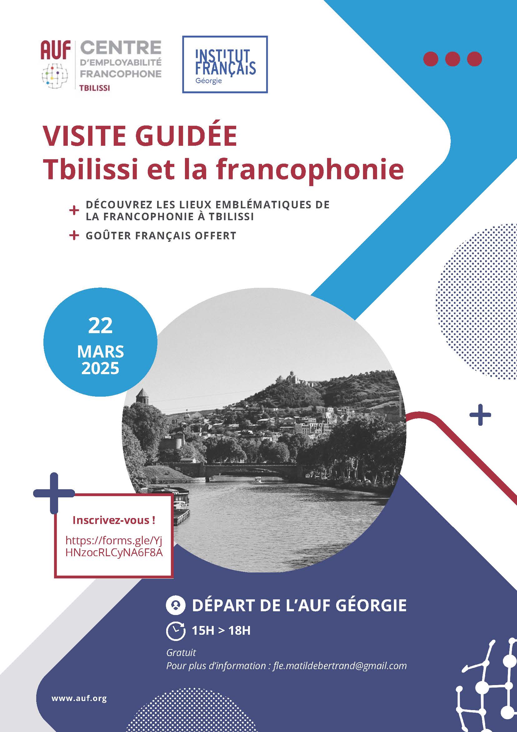AUF visite guidée